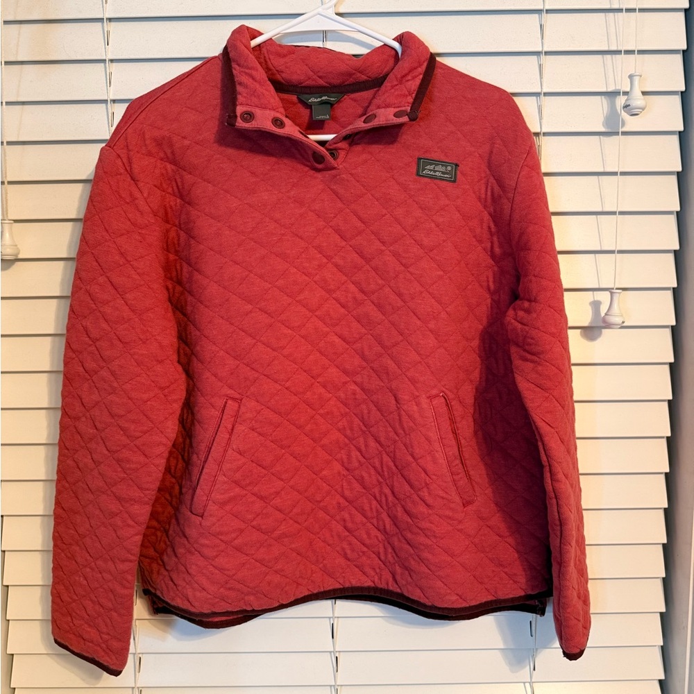 Eddie Bauer Quilted Scarlet Jacket